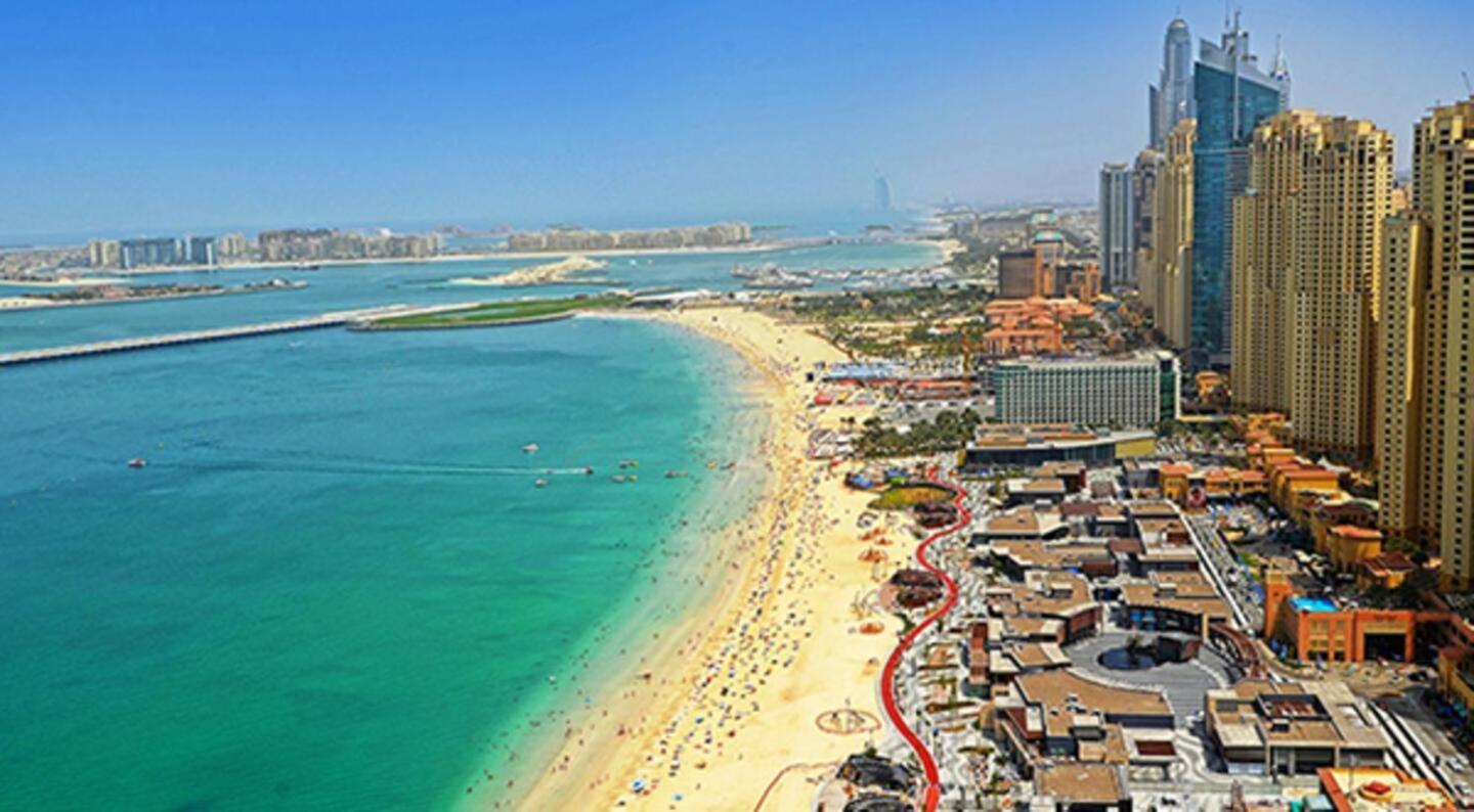 Premium 3Br! Partial Sea-View - Amwaj Apartment Dubai Exterior photo